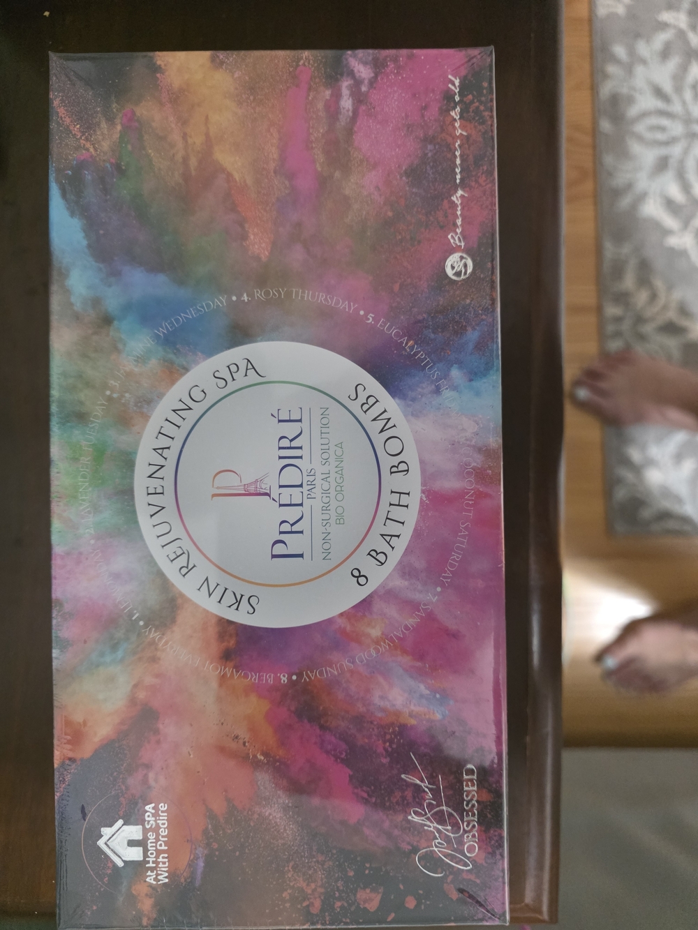 Skin Rejuvenating Spa Bath Bombs - Multicolor- Sealed In Brand New Box